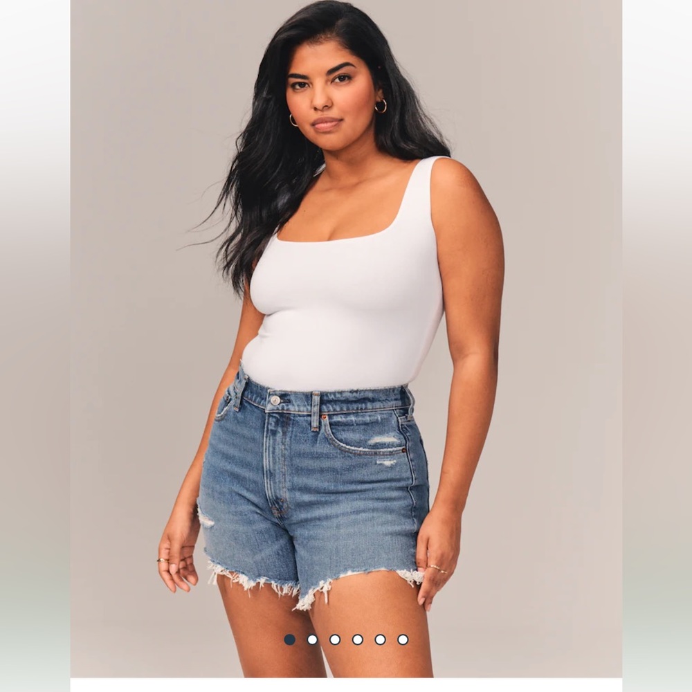 Abercrombie and fitch 4 mom shorts